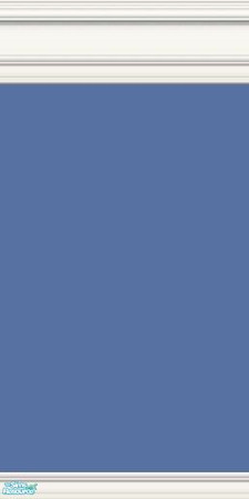 Sims 2 — Blue paints with plaster cornice - Regency With Plaster Cornice by HollyChappell — Cool and cosmopolitan tones