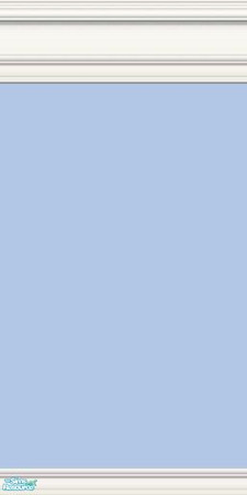 Sims 2 — Blue paints with plaster cornice - Splash With Plaster Cornice by HollyChappell — Cool and cosmopolitan tones