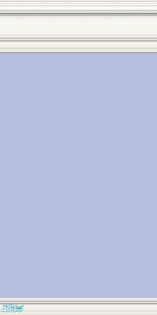 Sims 2 — Blue paints with plaster cornice - Twinkle With Plaster Cornice by HollyChappell — Cool and cosmopolitan tones
