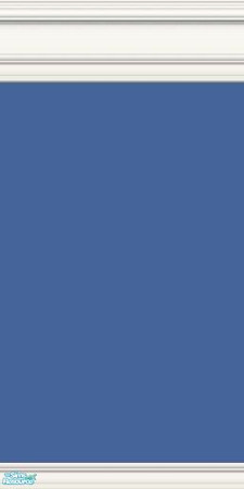 Sims 2 — Blue paints with plaster cornice - Windsor Blue With Plaster Cornice by HollyChappell — Cool and cosmopolitan