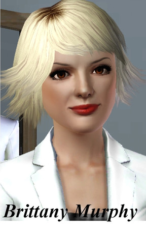 Sims 3 — Brittany Murphy by Adele_SimMaker — My favourite ever actress. Brittany Murphy has put her mind and talents