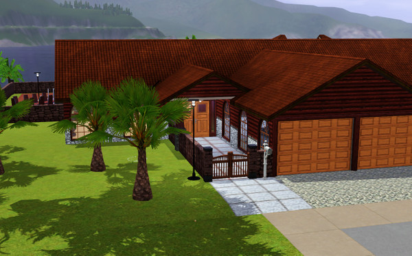 Sims 3 — Luxury Bungalow by styphon — A 1 bedroom luxury bungalow. Useful for the young, successful couple yet to have