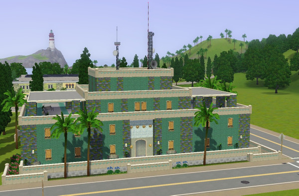 Sims 3 — Alexandria Hospital by daisylee — The hospital is here. Please come and join us in the forums for building this