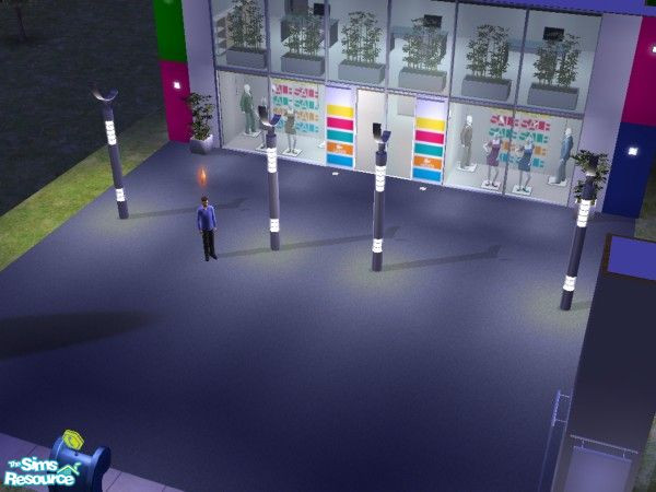Sims 2 — LACOSTE SHOP by ivanhorvatsb — LACOSTE SHOP FULLY FURNISHED