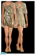 Sims 2 — Elle Saab by ChazDesigns — a set of 2 dresses by Elle Saab with original meshes