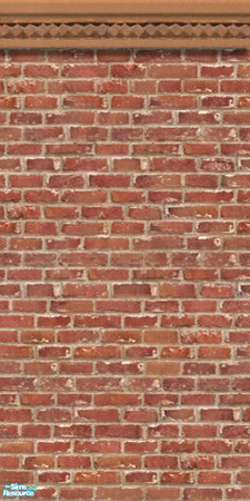 Sims 2 — Georgian Wall & Floor Collection - Brick w Crown Detail by Cerulean Talon — Whether used on the exterior or