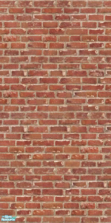 Sims 2 — Georgian Wall & Floor Collection - Brick Wall by Cerulean Talon — Whether used on the exterior or interior