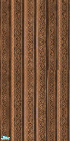 Sims 2 — Georgian Wall & Floor Collection - Carved Wood by Cerulean Talon — Whether used on the exterior or interior