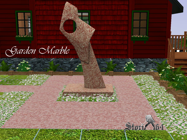 Sims 3 — Garden Marble by stori_64 — Random Abstract