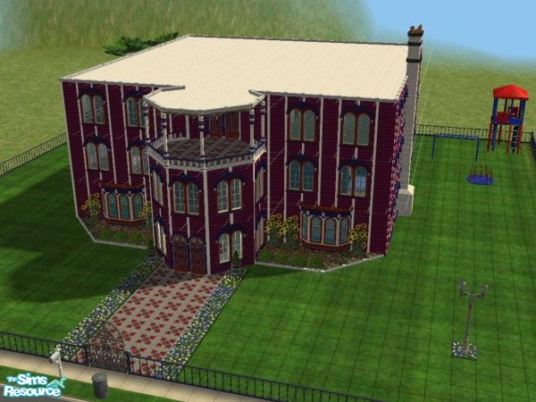 Sims 2 — Sasha by HollyHoskinson — This is a large 3 story home just like the one I built for one of the first Sims I