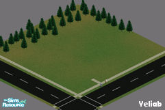 Sims 1 — Replacement Vacant Residential Lot - 50 by Yeliab — Designed to be larger, prettier, more realistic, and easier
