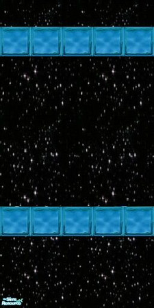 Sims 2 — Atomic Kids Space Room Walls - 29 by stephanie_b. — Juice Blank Wall