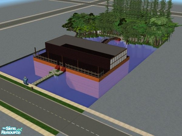 Sims 2 — gomen nasai by monk9193 — i\'m thinking of making this into a japanese tea house. i called this gomen nasai