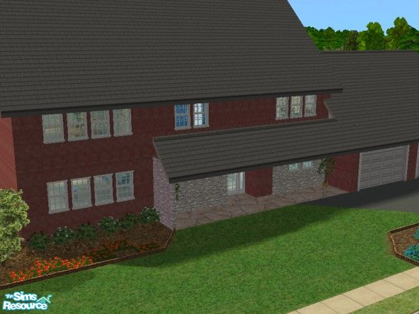 Sims 2 — Gardener's Paradise-Merriefield House by *louise* — A spacious family home consisting of 4bedrooms,luxury family