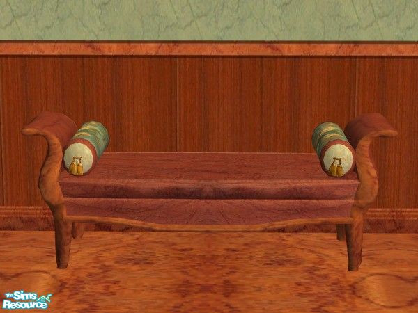 Sims 2 — Texture Challenge 49 - Bedroom Set - Chaise 2 by rgdyanne — Recolor of Simaddict99's lovely chaise