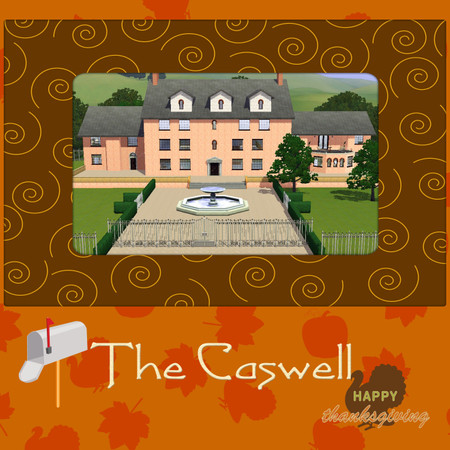 Sims 3 — The Caswell by Greda — The Caswell