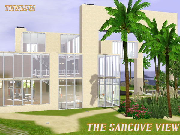 Sims 3 — Sancove View by tkwiz51 — This house is awesome!!!!!!! Its got 6 bedrooms, 5 bathrooms, a basement, 3-car