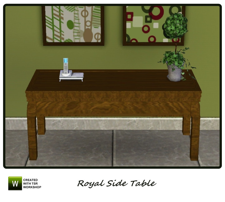 The Sims Resource Royal Side Table