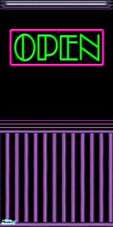 Sims 2 — Open Clubbing Wall 3 by bseblwmn — enjoy