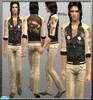 Sims 2 — AM outfit 2 by Iffka — mesh by maxis