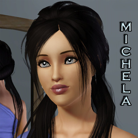 Sims 3 — Michela by nalick2004 — Michela is a young adult female. She loves to work with all the machines that she can