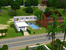 Sims 3 — Glasshouse 1 by Chantillii — A fresh and unusual take on a modern house mostly consisting of glass walls! This