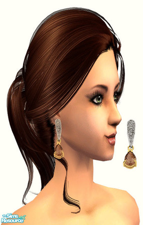 Sims 2 — Earrings Set 4 - 06 by irene_busy — This set has 6 gemstone earrings. Enjoy :)