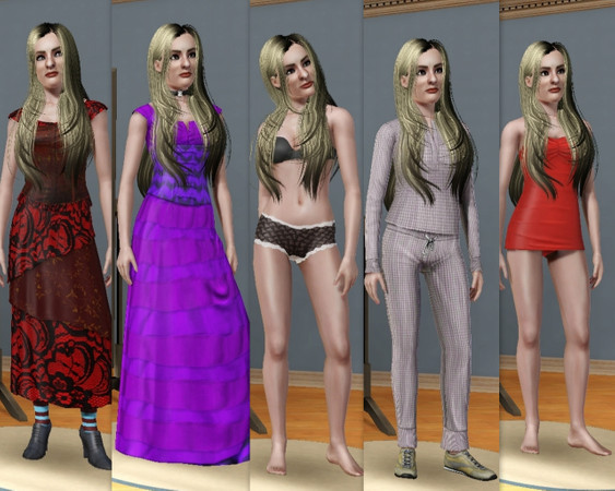 Sims 3 — Sarah Sanderson (Hocus Pocus) by fairygirl8000 — This sim is made with Face replacement from ModtheSims