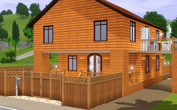 Sims 3 — Beach House Dream by styphon — A dream house for the sim family who loves to visit the beach. Situated just