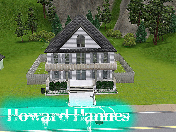 Sims 3 — Howard Hannes by simsdercycle — Hope you like the design and layout ;)