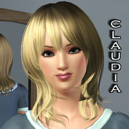 Sims 3 — Claudia by nalick2004 — Claudia is a young adult female. She is a quite girl, and she enjoys herself with all