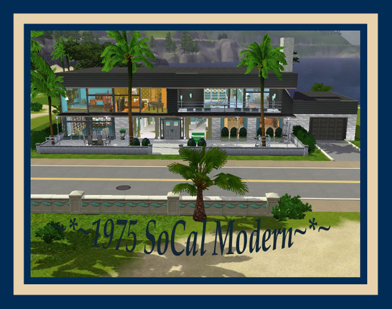 Sims 3 — 1975 SoCal Modern by paramiti — Courtesy of Yesterday Land Contractors....Bringing You Yesterday's Homes