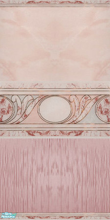 Sims 2 — Anjelik Pink Masonry Walls & Floors Set - Wall 06 by Sheera — Part of my Anjelik Pink Masonry Walls &