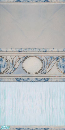 Sims 2 — Anjelik Blue Masonry Walls & Floors Set - Wall 06 by Sheera — Part of my Anjelik Blue Masonry Walls &