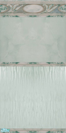 Sims 2 — Anjelik Green Masonry Walls & Floors Set - Wall 03 by Sheera — Part of my Anjelik Green Masonry Walls &