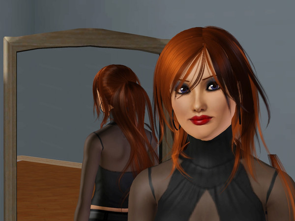 Sims 3 — Addison Sinclair by Galloandre — Evil and conniving as much as drop-dead gorgeous, two jobs, and ONLY two jobs