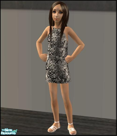 Sims 2 — Cute dresses for kids - #2 by skiva — Get this cute dress for your Sims 2 kids now! Enjoy :)