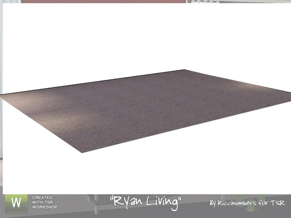 Sims 3 — Furniture Ryan Rug by TheNumbersWoman — Even our poorest Sims like Rugs. By Ricci2882 at TSR.