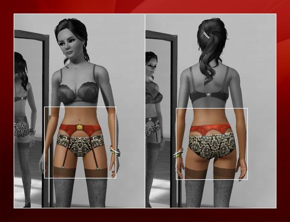 Sims 3 — AdultKanSexyPanties by moschino_K — Bottom Briefs