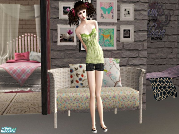 Sims 2 — Green Love B by mcr_eyll — .
