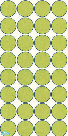 Sims 2 — Green Circs by Roboty — A contemporary wallpapering thats as simple as circles who knew style can be so easy.