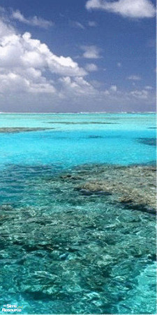 Sims 2 — Beach Scene 3 by heatherskidsern — Part of the Beach Scene walls.