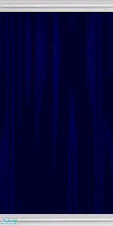 Sims 2 — Deep Blue Satin Set - Individual Item by WelshWitch — Deep Blue Satin 2
