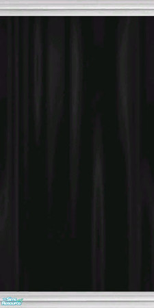 Sims 2 — Black Satin  - Individual Item by WelshWitch — Black Satin 2