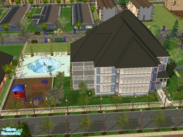 Sims 2 — Greenridge by squeakers — Love those old victorian buildings? Wish they were still around? Then your in luck!