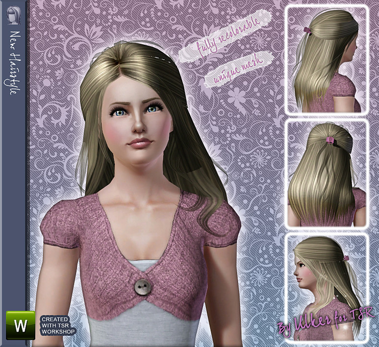 The Sims Resource - Hair Fashionista 3