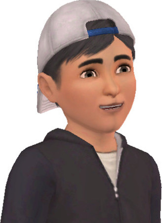 Sims 3 — William Le (my bro) by ChinoTacos — My Little Bro idk y i did it i guess i was bored and watever and all u have
