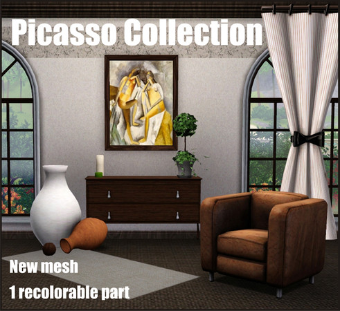 Sims 3 — Picasso collection - Deux femmes nues  by Gosik — Picasso collection - Deux femmes nues