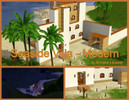 Sims 3 — Seaside Villa - Modern by Simtastic_Librarian — Modern but cozy, villa by the sea. Plenty of outdoor space with