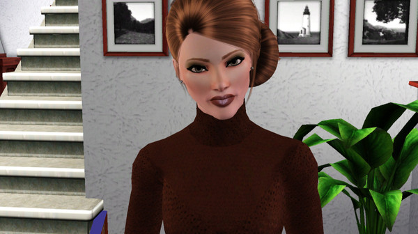 Sims 3 — Fall inspired sim by ninacessna — I really hate the color brown but this time i think it works. I didnt make the